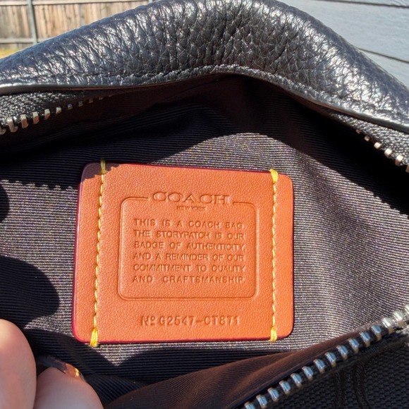 Coach Warren Belt Bag Black Signature Canvas Gorpcore Quiet Luxury Fanny Pack - Picture 7 of 11